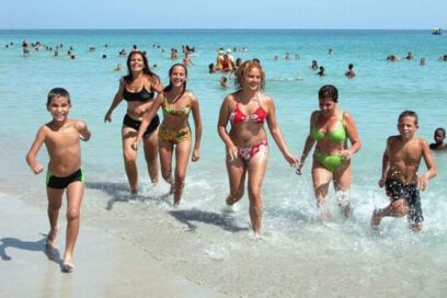 En el momento del verano