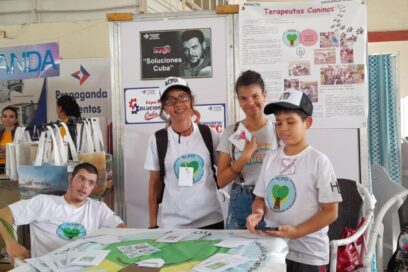 «Terapeutas caninos», un proyecto holguinero para personas con discapacidad intelectual