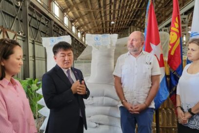 Mongolia apoya seguridad alimentaria en Cuba