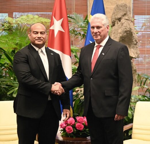 Concluyó visita oficial del presidente de Nauru