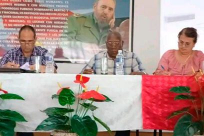 Vicepresidente cubano participa en encuentro con el Consejo de la Administración de Cotorro