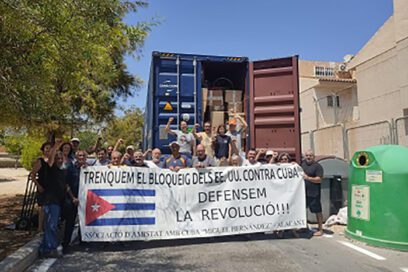 Envían a Cuba contenedor solidario desde España
