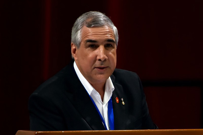 Eduardo Martínez Díaz, Ministro de Ciencia, Tecnología y Medio Ambiente. Foto: Luis Jimenez Echevarría