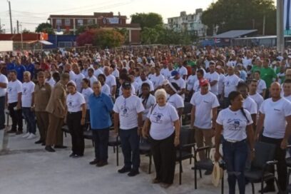 Celebran en Santa Cruz del Norte acto por el 26 de Julio