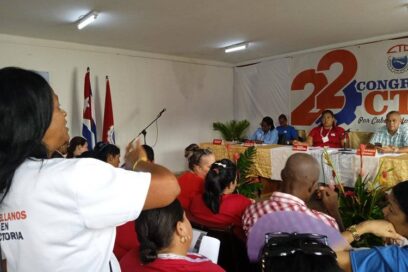 Tendencias del proceso 22 Congreso de la CTC en Matanzas