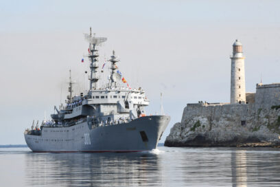 Arriban al puerto de La Habana tres buques rusos de la Flota del Báltico