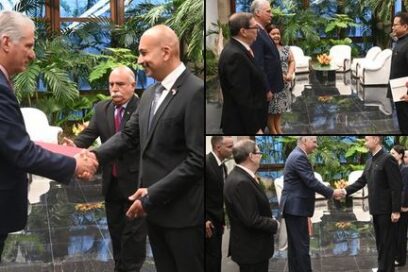 Recibe presidente de Cuba cartas credenciales de nuevos embajadores