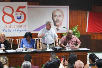 Secretario general de la CTC felicitó a los espirituanos por este 26 de Julio