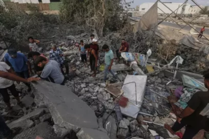 Presidente cubano reitera denuncia por masacre de Israel en Gaza