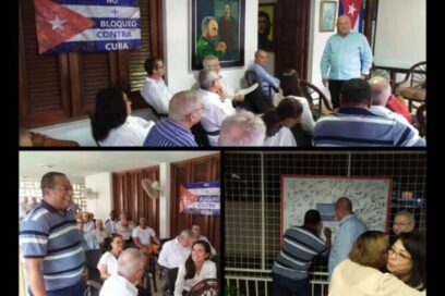 Cubanos residentes en Dominicana dialogan con viceprimer ministro