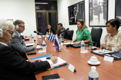 Celebran Cuba y Rusia Consultas Políticas sobre temas multilaterales