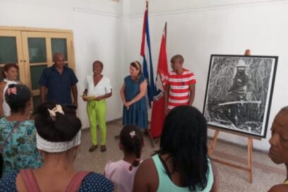 Honran a Fidel los trabajadores de Cuba