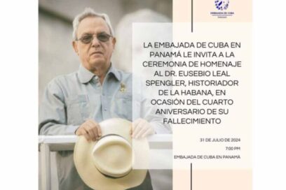 Resaltan en Panamá legado de historiador cubano Eusebio Leal