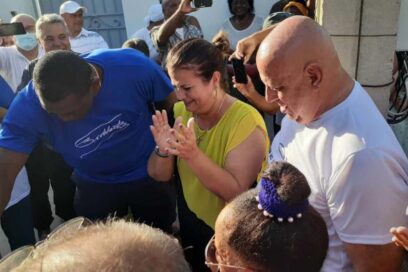 Recibe Mijaín López reconocimento de sus vecinos en el municipio Playa