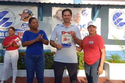 Placa 22 Congreso de la CTC a los mejores