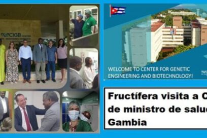 Fructífera visita a Cuba de ministro de salud de Gambia