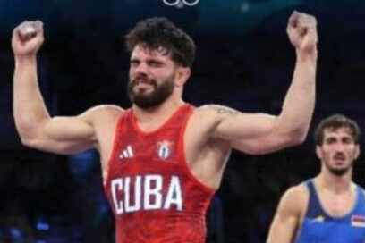 Díaz-Canel destaca bronce olímpico del luchador cubano Luis Orta