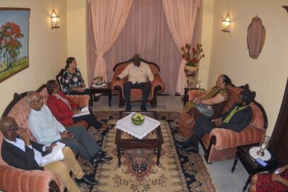 Intercambia  Esteban Lazo con Presidenta de la Cámara de Representantes de Trinidad y Tobago, al cierre de su visita oficial a Cuba