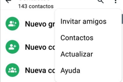 EN 500 CARACTERES: Encontrar nuevo contacto en Whatsapp