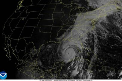 Helene se fortalece sobre el Golfo de México