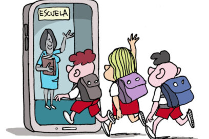 LA GUAGUA: Celulares en el curso escolar