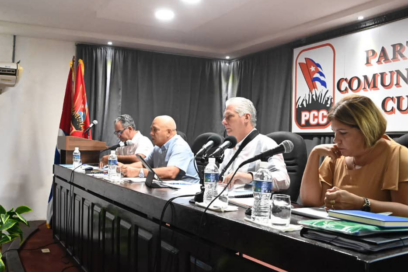 Díaz-Canel preside Pleno Extraordinario del PCC en Mayabeque