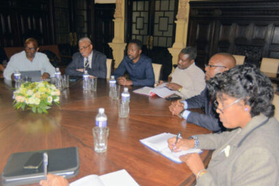 Intercambió Esteban Lazo con Presidente de Consejo Nacional de Namibia