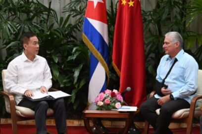Díaz-Canel sostiene encuentro con Hua Xin, nuevo embajador de la República Popular China en Cuba