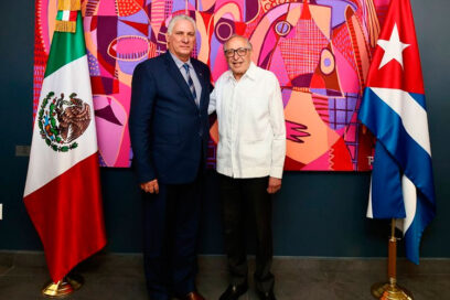 Díaz-Canel en México para toma de posesión de Claudia Sheinbaum