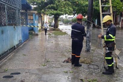 Avanzan labores de recuperación en circuitos comprometidos de La Habana