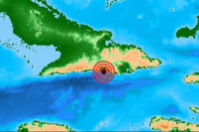 Sismo perceptible en Santiago de Cuba