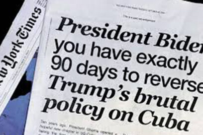 Carta abierta pide a Biden revocar dura política contra Cuba