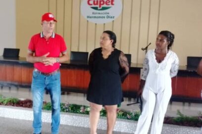 Despedida y bienvenida sindical en Energía y Minas Santiago de Cuba