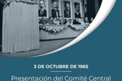 Evoca Cuba constitución del primer Comité Central del PCC