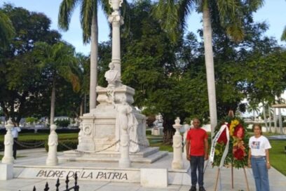 Tributo de santiagueros a próceres de la independencia de Cuba