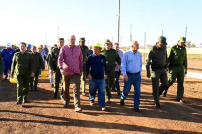 Presidente de Cuba visita municipios de Cienfuegos (+video)