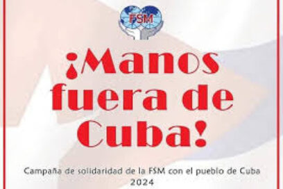 FSM en solidaridad con Cuba