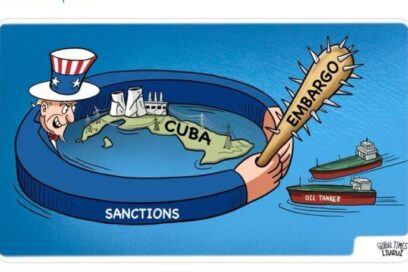 Prensa china denuncia bloqueo de EEUU ante crisis energética en Cuba
