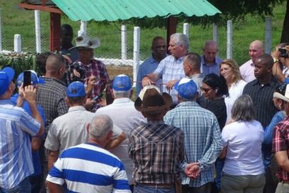 La Sierpe, quinto municipio que visita Díaz-Canel en Sancti Spíritus
