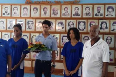 Homenaje a las víctimas del crimen de Barbados