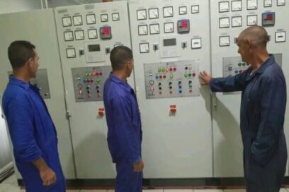 Eléctricos espirituanos contribuyen al restablecimiento del vital servicio