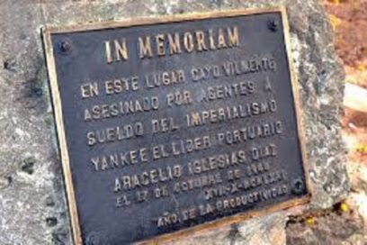 Homenaje al líder portuario Aracelio Iglesias • Trabajadores