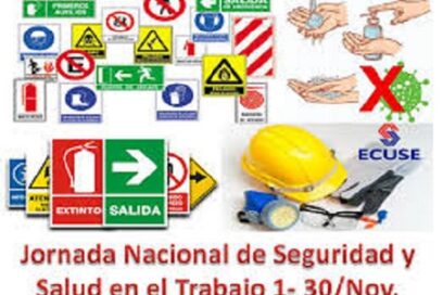 Comienza hoy Jornada Nacional de Seguridad y Salud del trabajo
