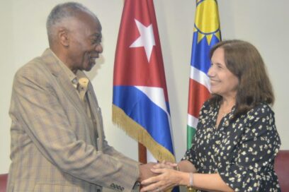 Presidente de la Asamblea Nacional de Namibia reitera condena al bloqueo impuesto por el Gobierno de Estados Unidos contra Cuba