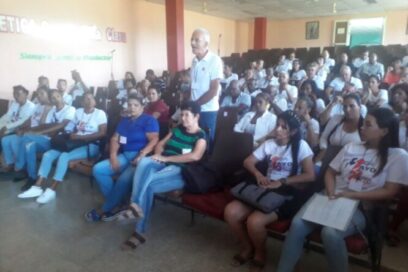 Conferencia Municipal de la CTC en Ranchuelo celebra respaldo mundial contra bloqueo (+video)