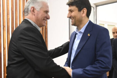 Dialogó Díaz-Canel con ministro iraní de Comunicación