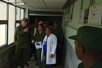 Visita Díaz-Canel municipios afectados en Mayabeque y Artemisa