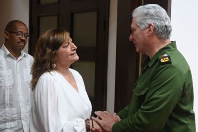 Recibe Díaz-Canel a ejecutiva del Foro de Sao Pablo