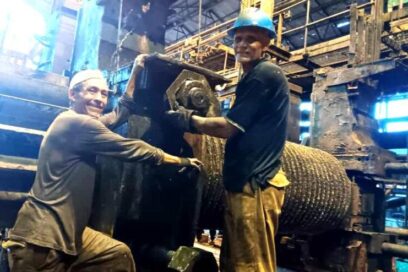 En el central “Guiteras” preparan los hierros para la zafra