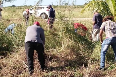 En los campos el homenaje a la Revolución y al trabajo